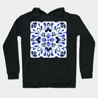 Floral ornament. Watercolor Hoodie